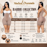 BBL Barbie Sculpt | Stage 2-3 Faja Short I Open Bust I Front Hooks