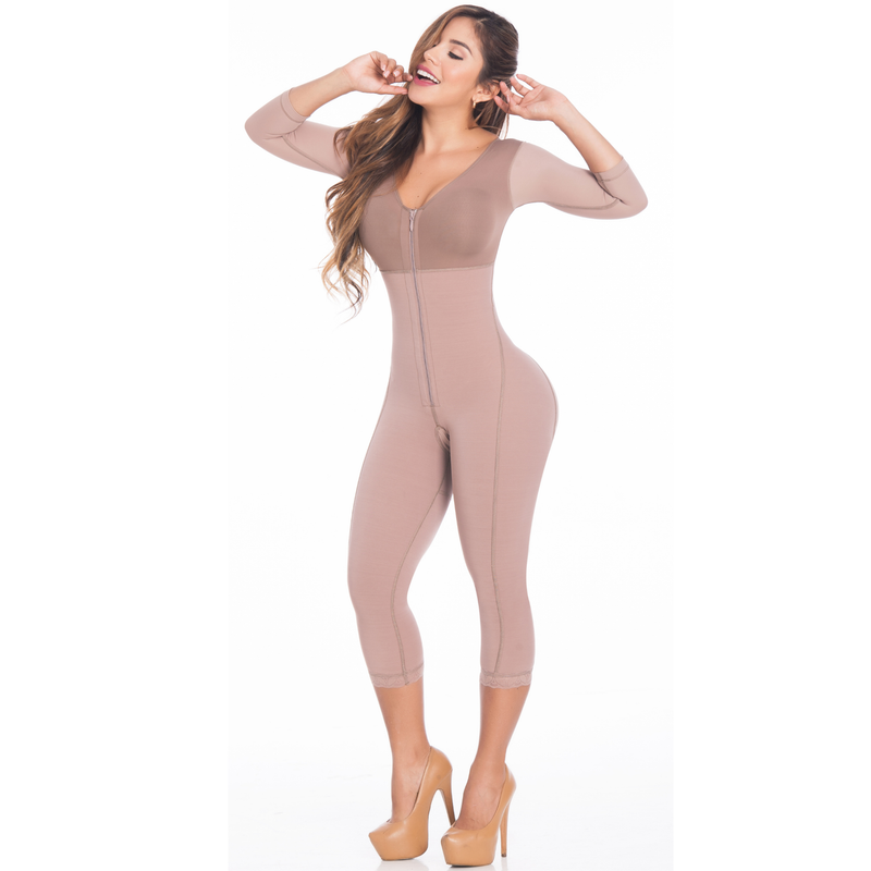 Hourglass Sculpt Faja With Bra & Sleeves