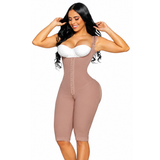 Long Leg Hourglass Faja with 3 Rows of Hooks & Bathroom Zipper