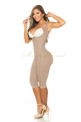 Daily Use 2235 Thick Strap Calf Length Faja Front Zipper