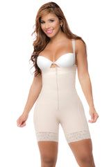 Body Contouring 1130- Low Back Classic Mesh Front Zipper