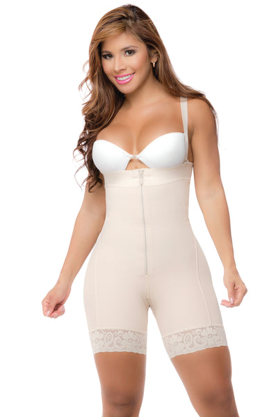 Body Contouring 1130- Low Back Classic Mesh Front Zipper