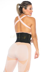 Sporty Spice Micro MINI- Fitness Short Torso Waist Trainer